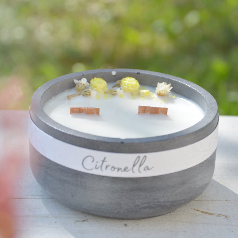 Sojová svíčka - citronella 180g