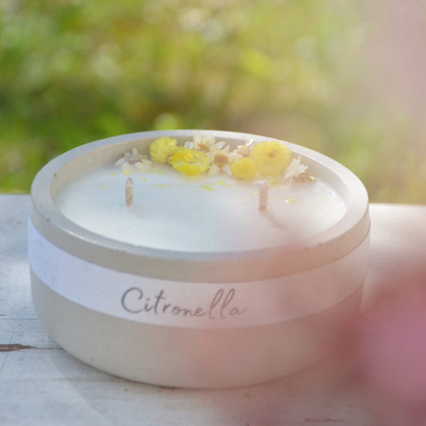 Sojová svíčka - citronella 180g