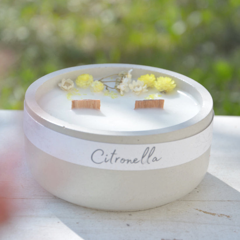 Sojová svíčka - citronella 180g