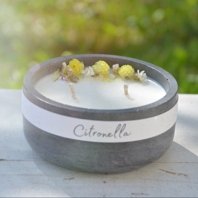 Sojová svíčka - citronella 180g