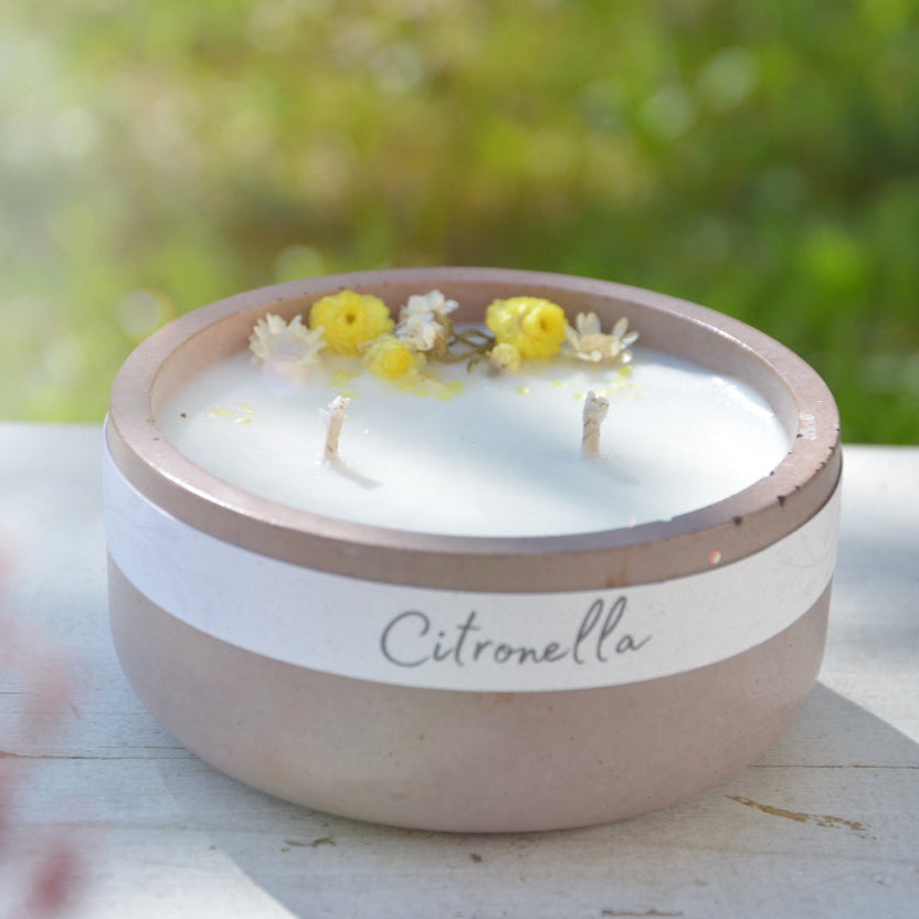Sojová svíčka - citronella 180g