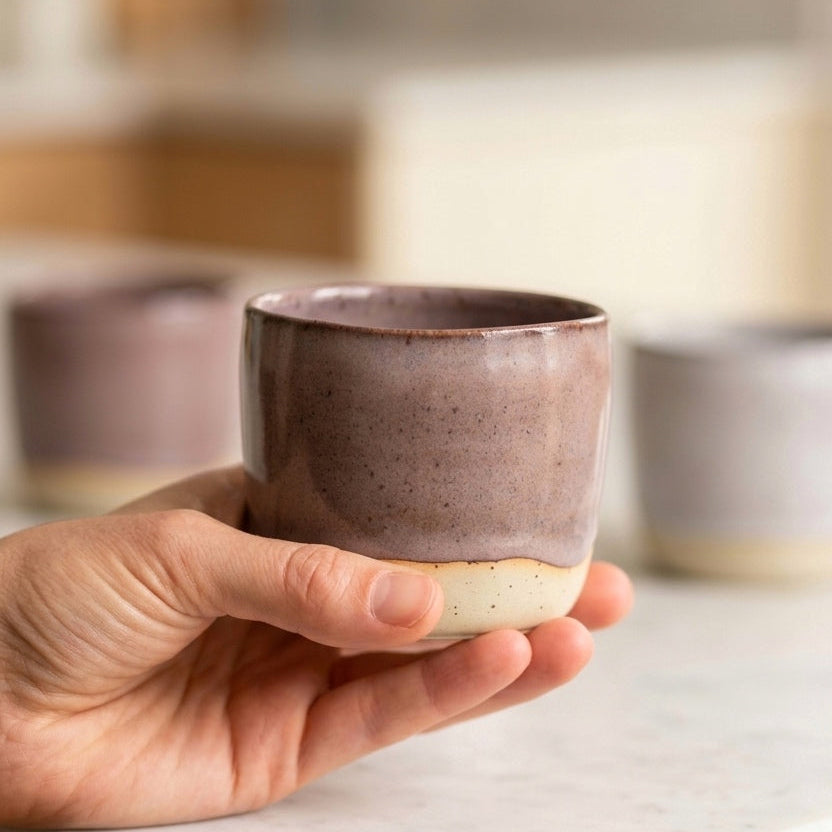 keramické kalíšky, ručně vyráběná keramika, kalíšky na espresso, keramika na kávu, handmade keramika, keramické hrnky malé