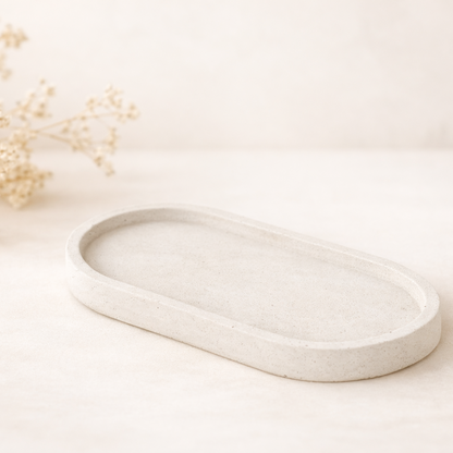 Betonový podtácek - oválný - Inspired by Nature